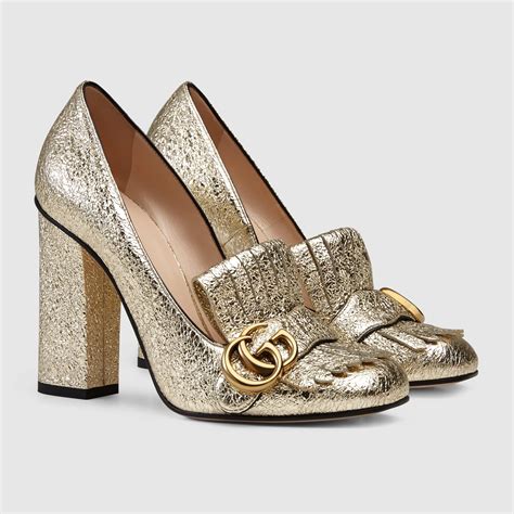 gucci double g women's pumps|Gucci heels pumps.